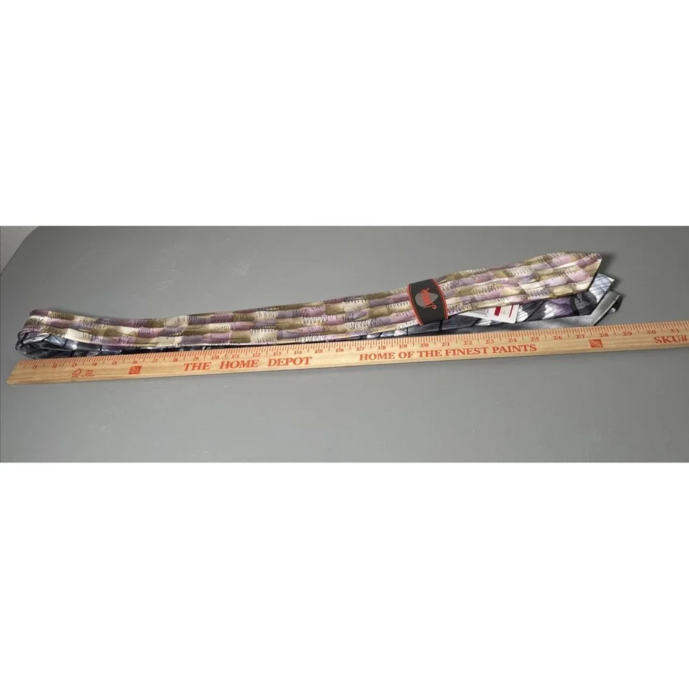 Lot Of 3‎ J. Garcia Men's Silk Dress Necktie Multicolored Ties